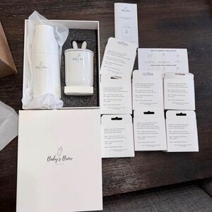 Baby's Brew White Bottle Warmer Set